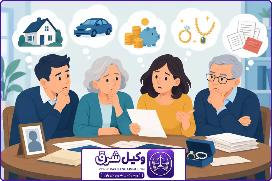 وکیل تحریر ترکه شرق تهران | چه زمانی درخواست تحریر ترکه تصمیم منطقیتری است؟