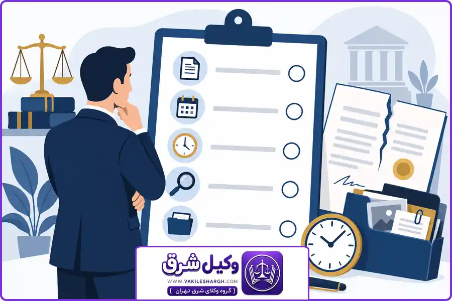 وکیل فسخ قرارداد شرق تهران | اعلام فسخ چگونه انجام میشود؟