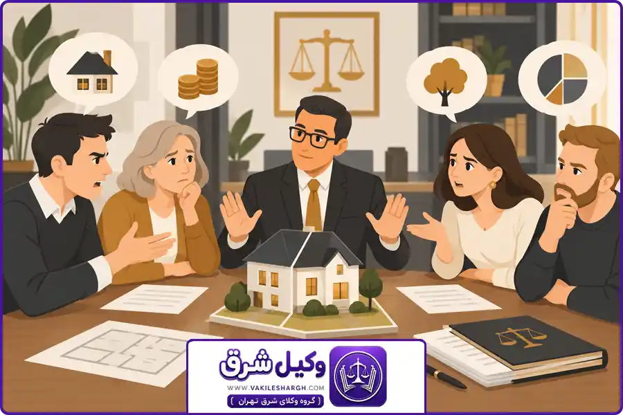 وکیل انحصار وراثت شرق تهران | سه سناریوی رایج و مسیر منطقی برخورد