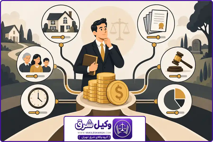 وکیل انحصار وراثت شرق تهران | مدت زمان انحصار وراثت چقدر است؟