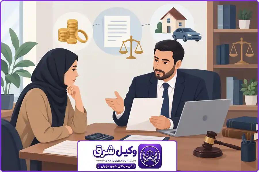 هزینه وکیل برای مهریه | هزینه وکیل در مراحل مختلف پرونده مهریه