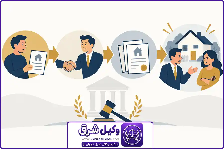 وکیل فروش مال غیر شرق تهران | سؤالات متداول