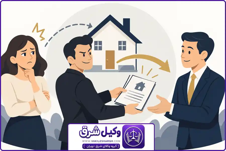 وکیل فروش مال غیر شرق تهران | تفاوت فروش مال غیر با معامله فضولی و اختلاف قراردادی چیست؟
