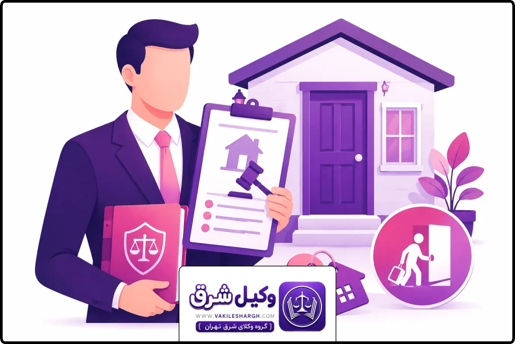 جلوگیری از دادخواست اشتباه | وکیل حکم تخلیه شرق
