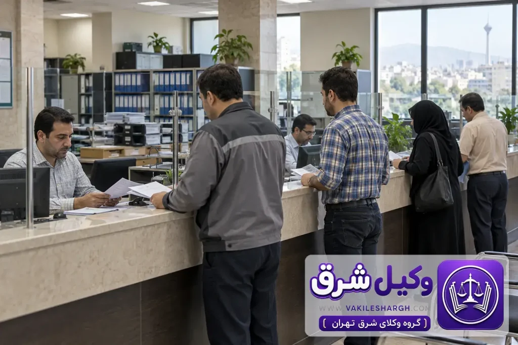وکیل اداره کار شرق تهران | هزینه وکیل اداره شرق