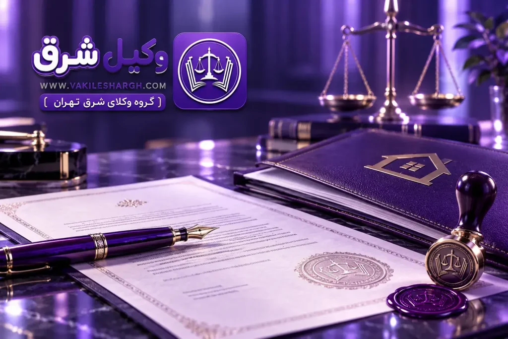 وکیل الزام به تنظیم سند رسمی در شرق تهران | ثبت دادخواست