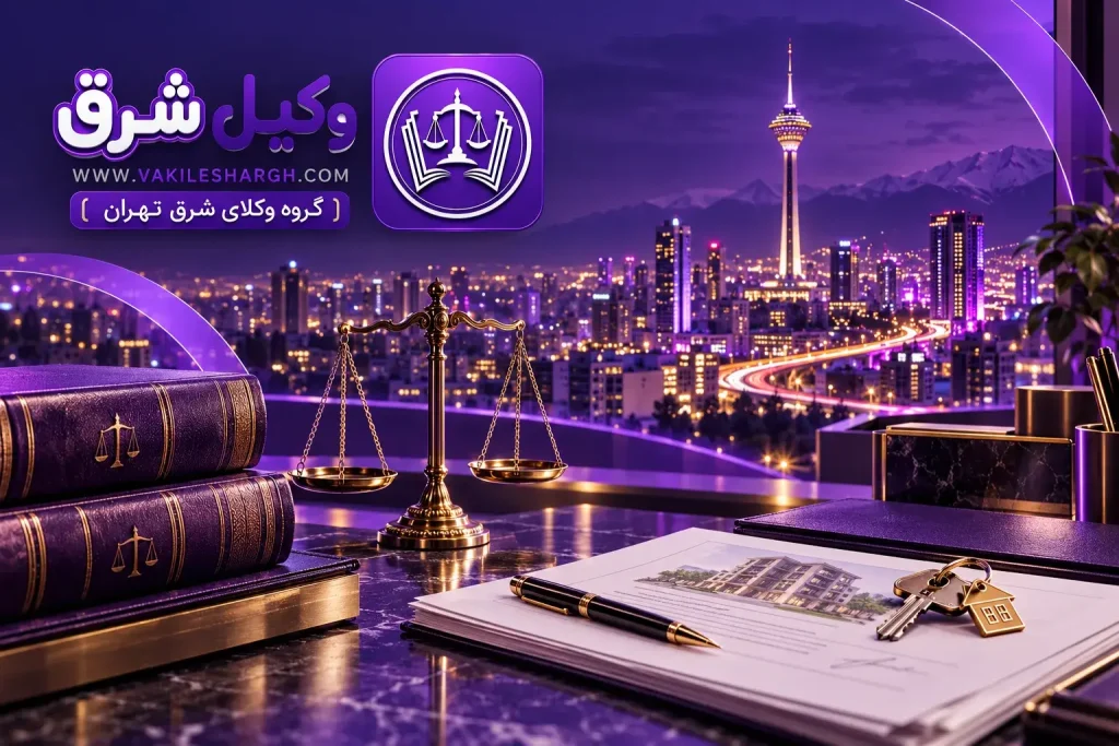وکیل الزام به تنظیم سند رسمی در شرق تهران | وکیل صالحی
