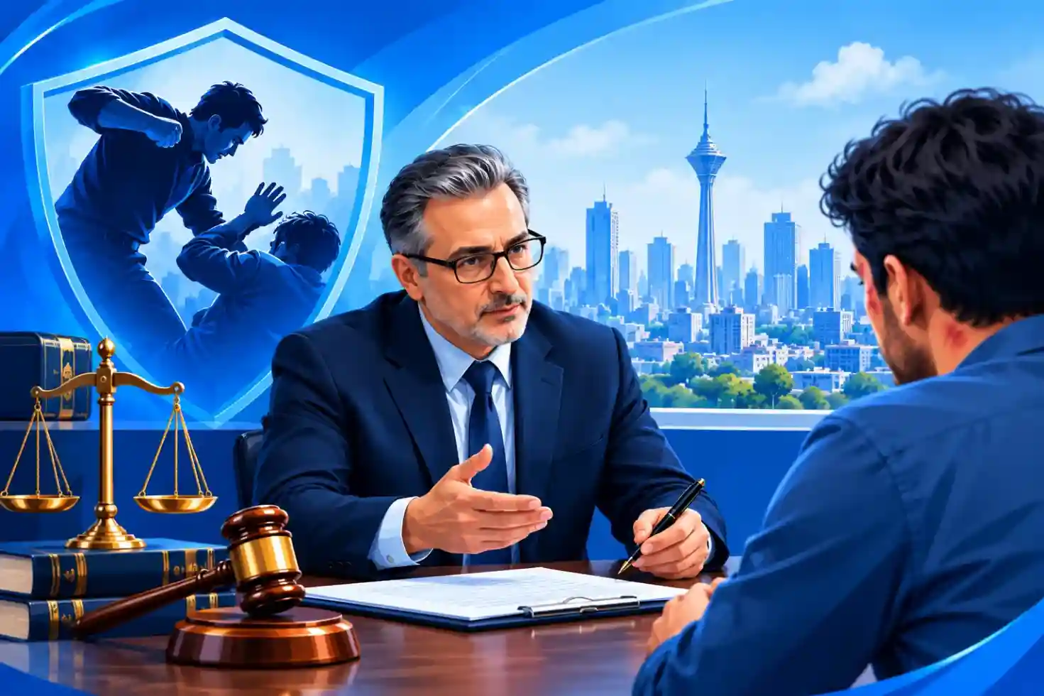وکیل شرق تهران | وکیل ضرب و جرح شرق تهران
