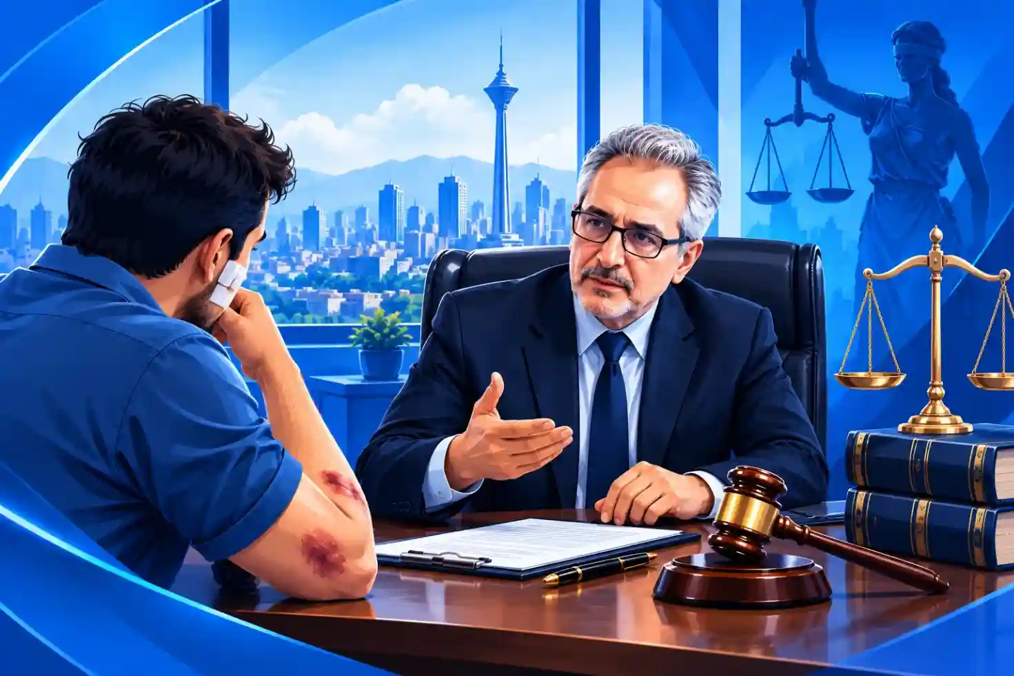 مجازات ضرب و جرح عمدی | وکیل ضرب و جرح شرق تهران